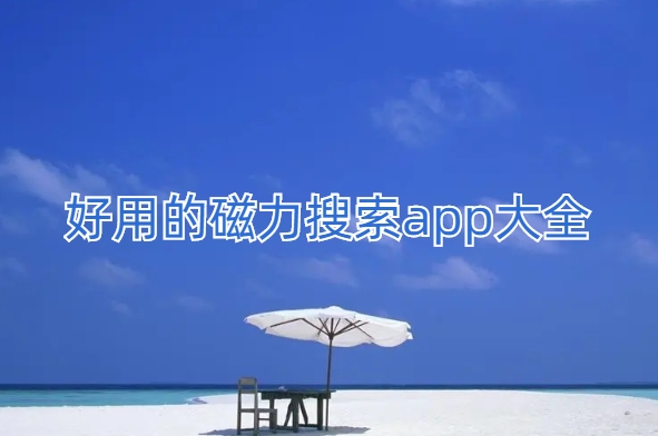 好用的磁力搜索app大全